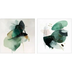 Stupell Industries Fluid Abstract Harmonies 2pc Canvas Set, design by Svetlana Aleynikova