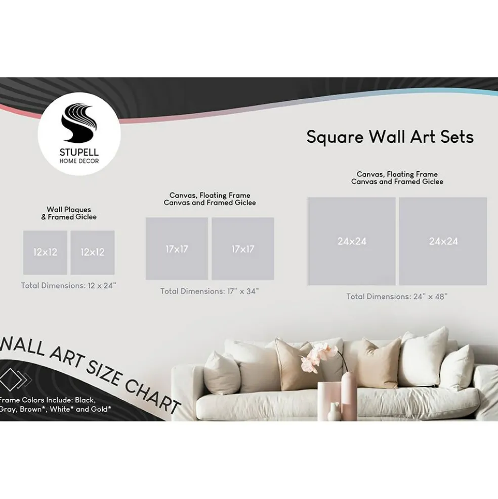 Stupell Industries Fluid Abstract Harmonies 2pc Canvas Set, design by Svetlana Aleynikova