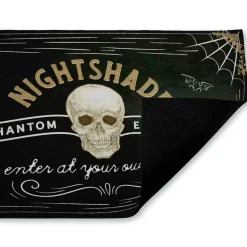 Stupell Industries Halloween Themed Spooky Potions Apothecary Door Mat, 18x30