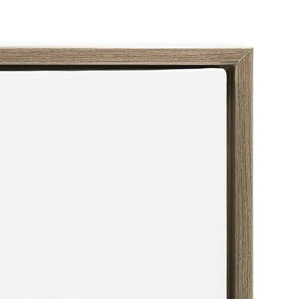 Stupell Industries Hello Fall with Autumn Foliage Floater Framed Art