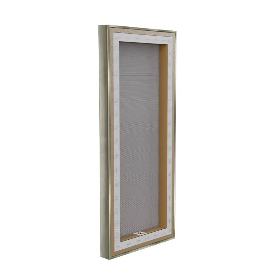 Stupell Industries Misty Meadow Flowers Floating Frame, design by Petal Prints Design