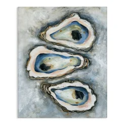 Stupell Industries Oyster Bar Trio Canvas Wall Art, design by Carol Robinson