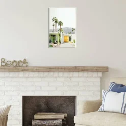 Stupell Industries Palm Springs House Photography Canvas Wall Art