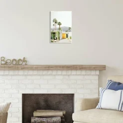 Stupell Industries Palm Springs House Photography Wall Plaque Art