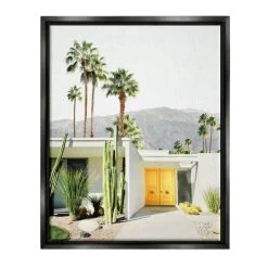 Stupell Industries Palm Springs House Photography Floater Framed Art