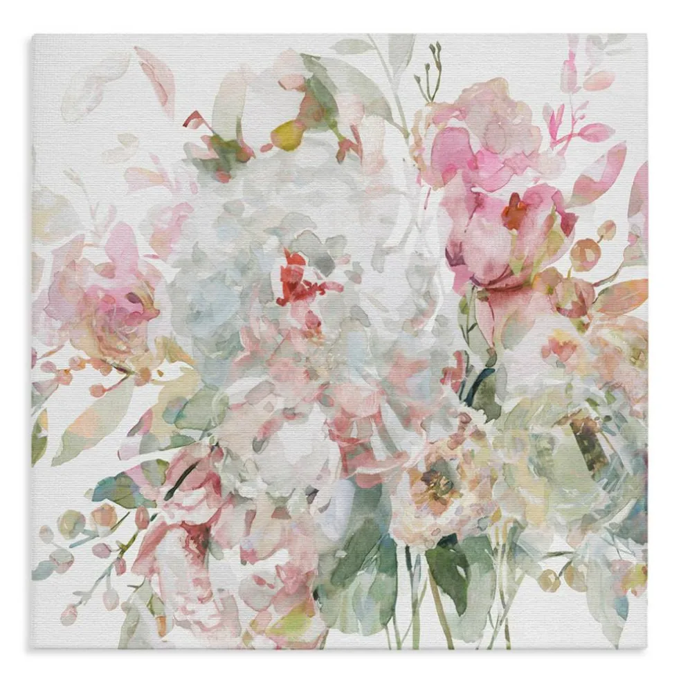 Stupell Industries Romantic Pastel Blossoms Canvas, design by Carol Robinson