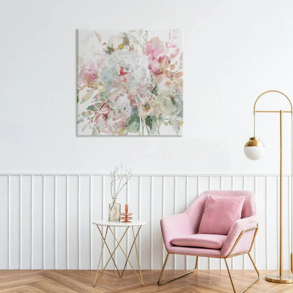 Stupell Industries Romantic Pastel Blossoms Canvas, design by Carol Robinson