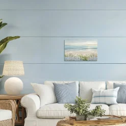 Stupell Industries Sand And Blooms Beach Canvas, design by Amber Sterling