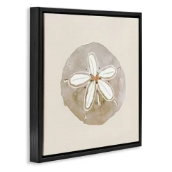Stupell Industries Serene Beige Sand Dollar Floating Frame, design by Lanie Loreth