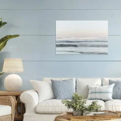 Stupell Industries Serene Ocean Waves Calmness Canvas, design by Melissa McClain