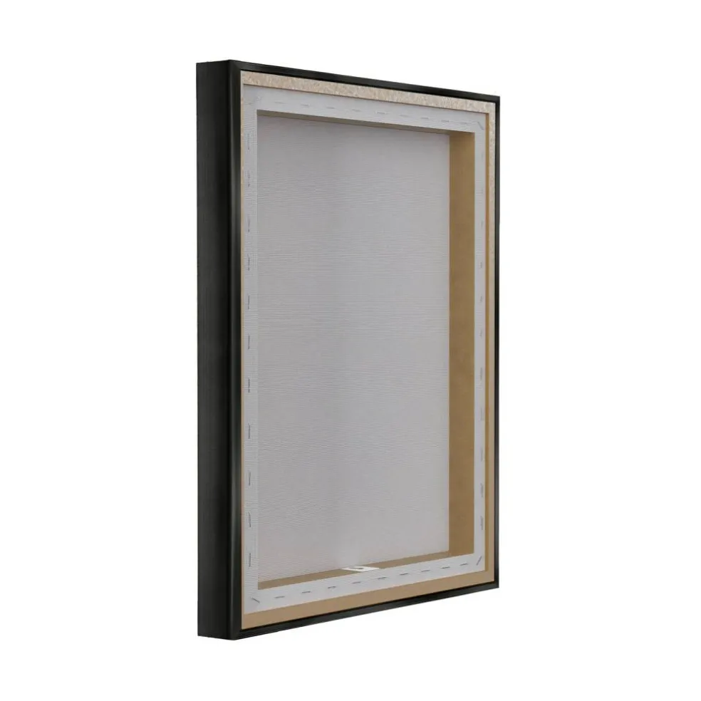 Stupell Industries Texas Longhorn Speckled Flowers Floating Frame By Franklyn Gregory