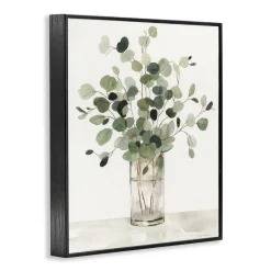 Stupell Industries Traditional Eucalyptus Herb Framed Giclee By Carol Robinson