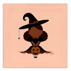Stupell Industries Trick Or Treat Witch Canvas, design by Sierra Siler