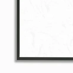 Stupell Industries White & Green Bright Natural Flower Photograph with Black Frame Wall Accent