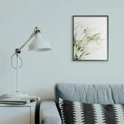 Stupell Industries White & Green Bright Natural Flower Photograph with Black Frame Wall Accent