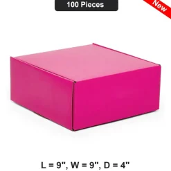 Sturdy Mailing Boxes for Safe Shipping Perfect 9" x 9" x 4"