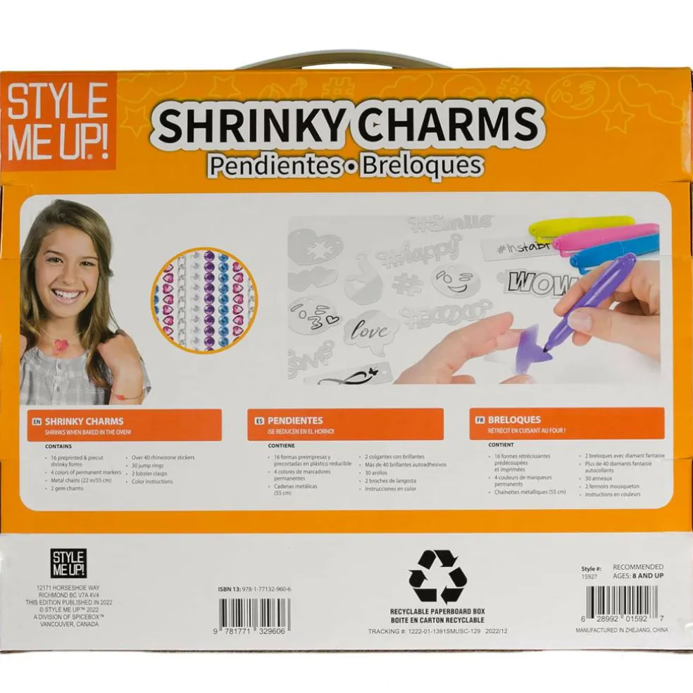 Style Me Up! Shrinky Charms Activity Kit