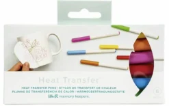 SubliArt Kit 12 Transfer Quill Pen and 100 Sheets 8.5"x14" Sublipaper