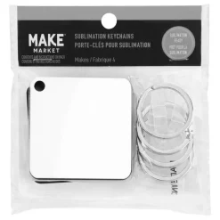 1.9" Sublimation Keychains by Make MarketĀ®, 4ct.