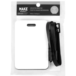 3.9" Sublimation Luggage Tag by Make Market®, 4ct.