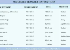 SUBLIPAPER Dye Sublimation Transfer Paper for Sawgrass, Epson and Brother 100 Sheets 13