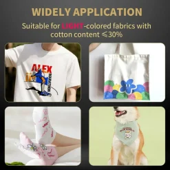 SUBLIPAPER Sublimation Paper - Heat Transfer Paper Sheets Compatible with Inkjet Sublimation Printers 105g
