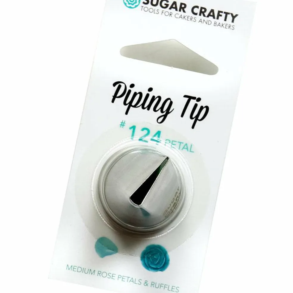 Sugar Crafty Petal Icing Tip 124