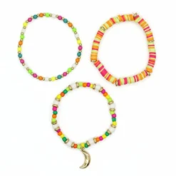 Summer Banana Beaded Bracelet Set by Make Market®