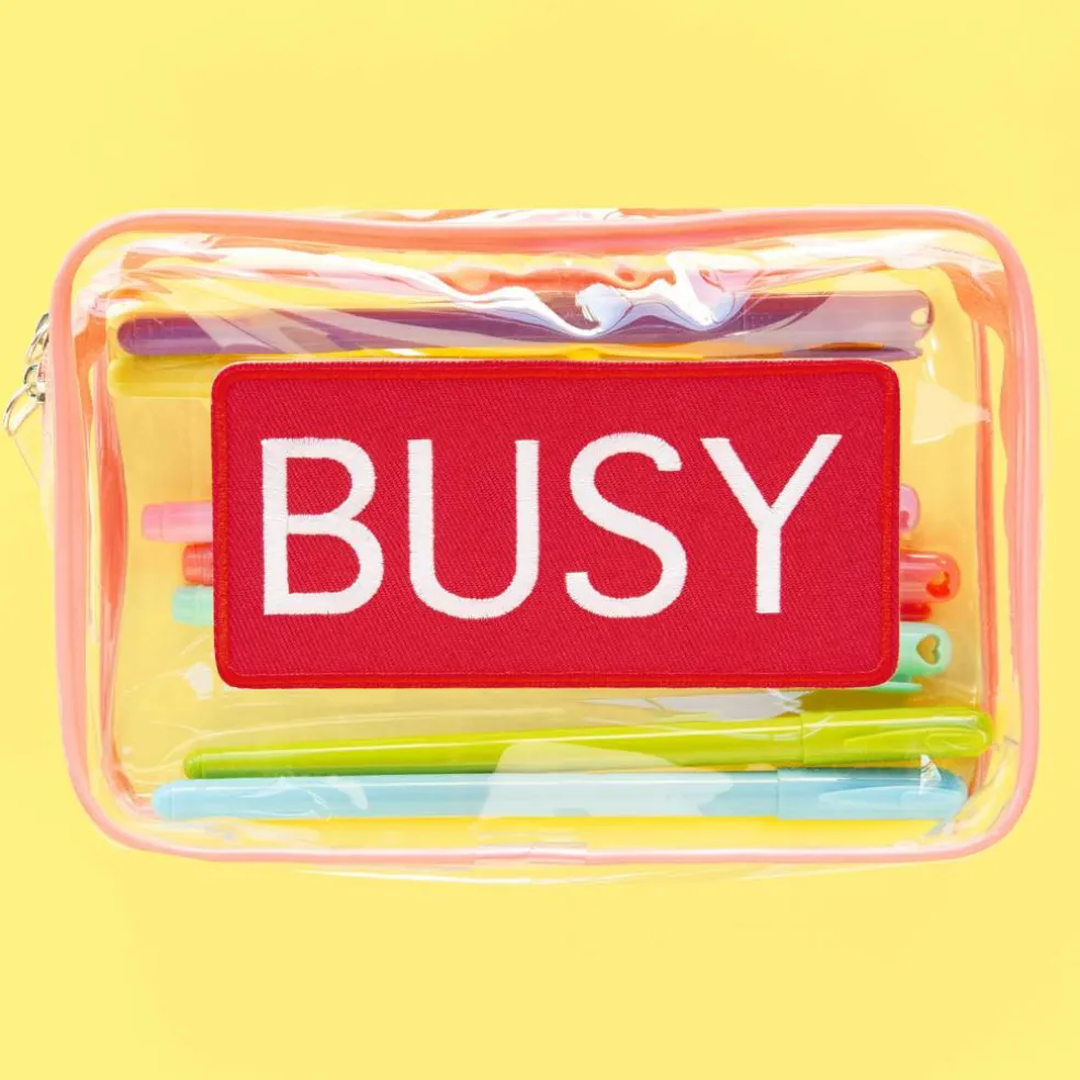Summer Busy Iron-On & Adhesive Embroidered Patch by Make Market®