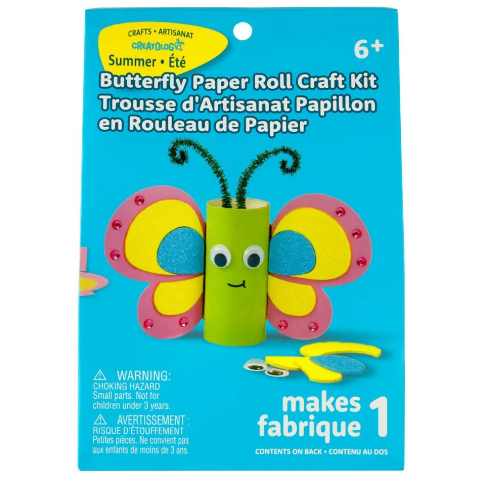Summer Butterfly Paper Roll Craft Kit by Creatology™