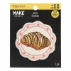 Summer Fashion Croissant Iron-On & Adhesive Embroidered Patch by Make Market®