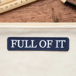 Summer Full of It Iron-On & Adhesive Embroidered Patch by Make Market®