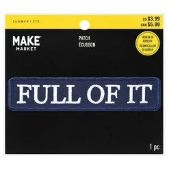Summer Full of It Iron-On & Adhesive Embroidered Patch by Make Market®