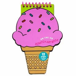 Summer Ice Cream On-the-Go Scratch Art Book by Creatologyâ„¢