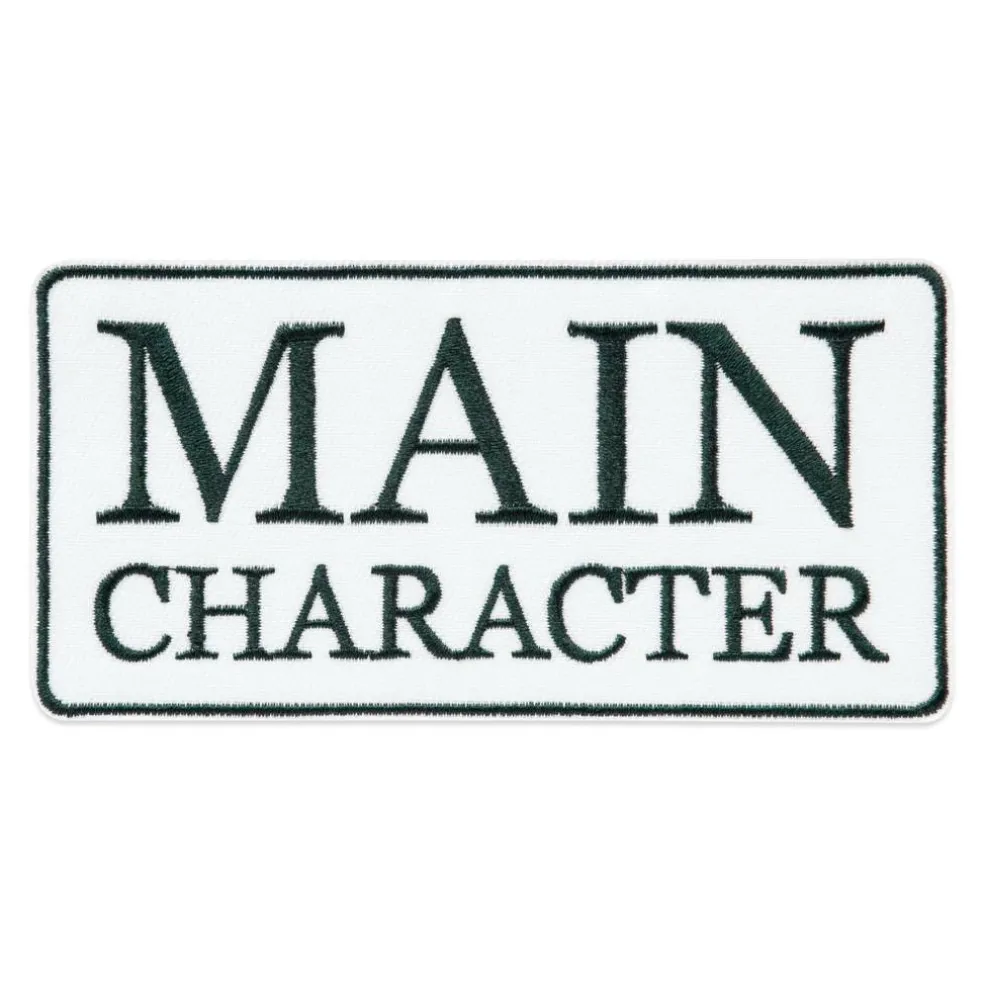 Summer Main Character Iron-On & Adhesive Embroidered Patch by Make Market®