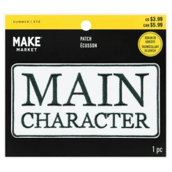 Summer Main Character Iron-On & Adhesive Embroidered Patch by Make Market®