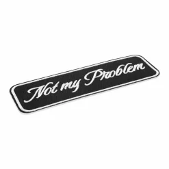 Summer Not My Problem Iron-On & Adhesive Embroidered Patch by Make Market®