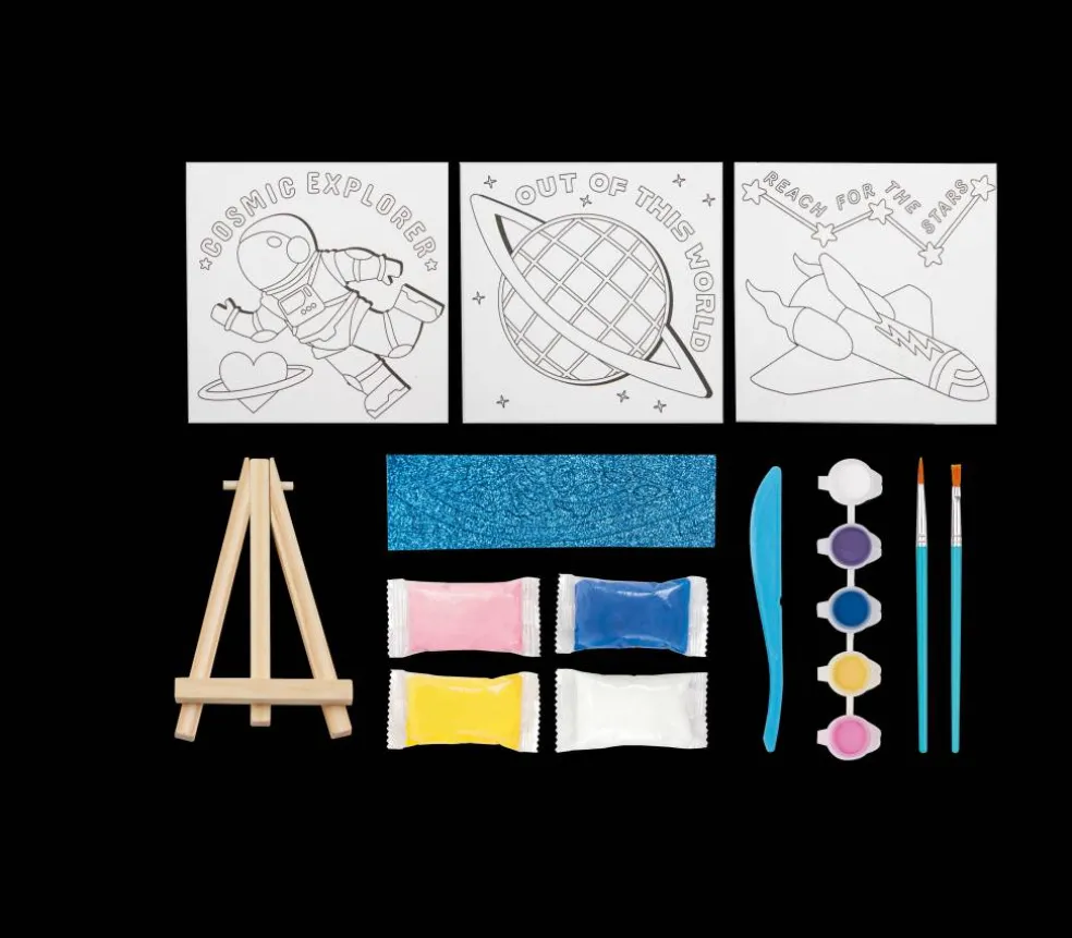Summer Space Clay by Number Craft Kit by Creatology™