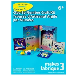 Summer Space Clay by Number Craft Kit by Creatology™