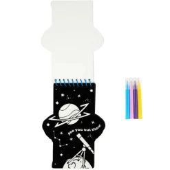 Summer Space Velvet On-the-Go Coloring Book by Creatology™