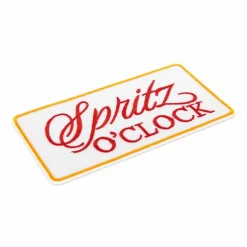 Summer Spritz O'Clock Iron-On & Adhesive Embroidered Patch by Make Market®