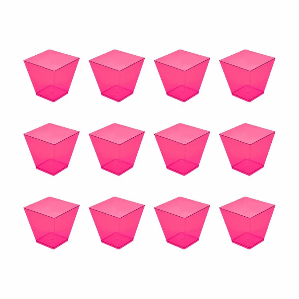 Summer Square Mini Cups, 12ct. by Makery™