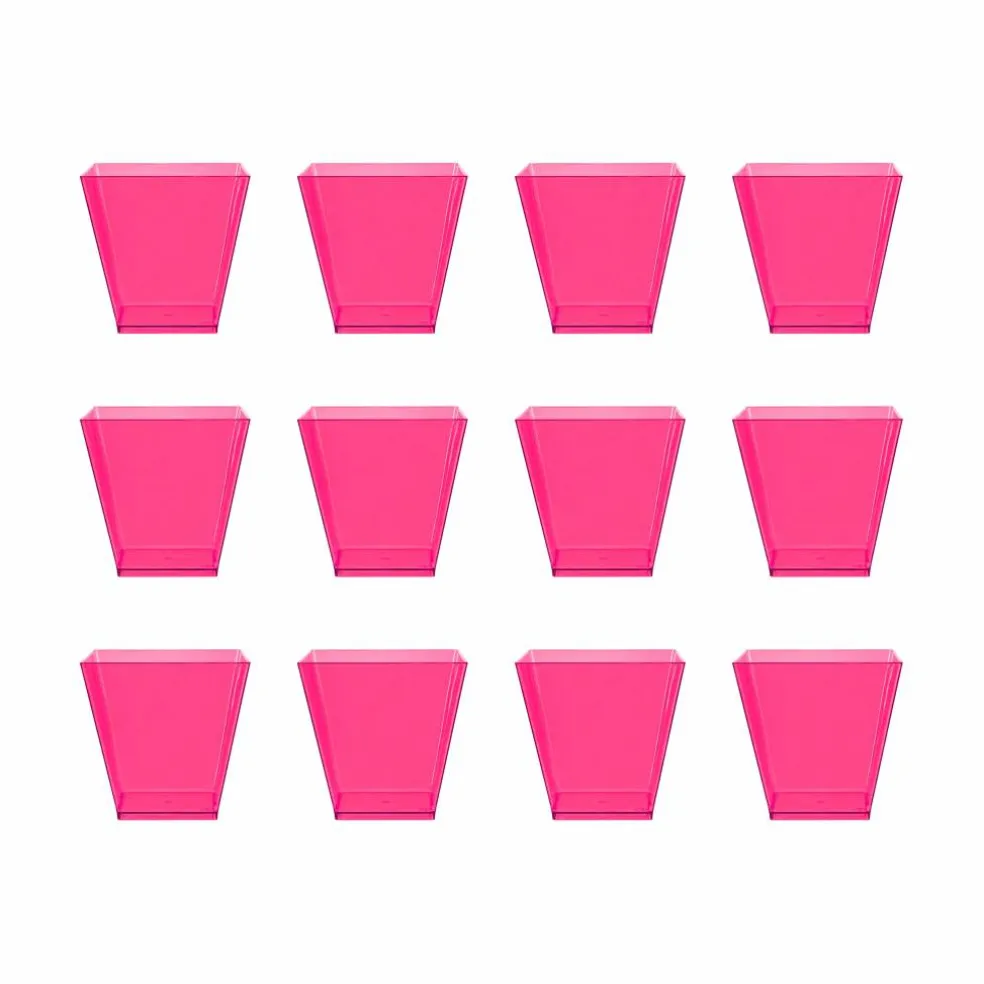 Summer Square Mini Cups, 12ct. by Makery™