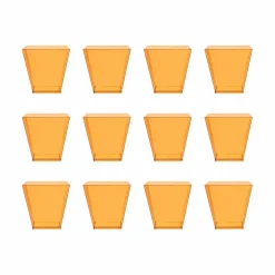 Summer Square Mini Cups, 12ct. by Makery™