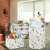Summer Storage Basket,Collapsible Toys Bin,Books Box,Gift Basket,Room Decor(Animal)