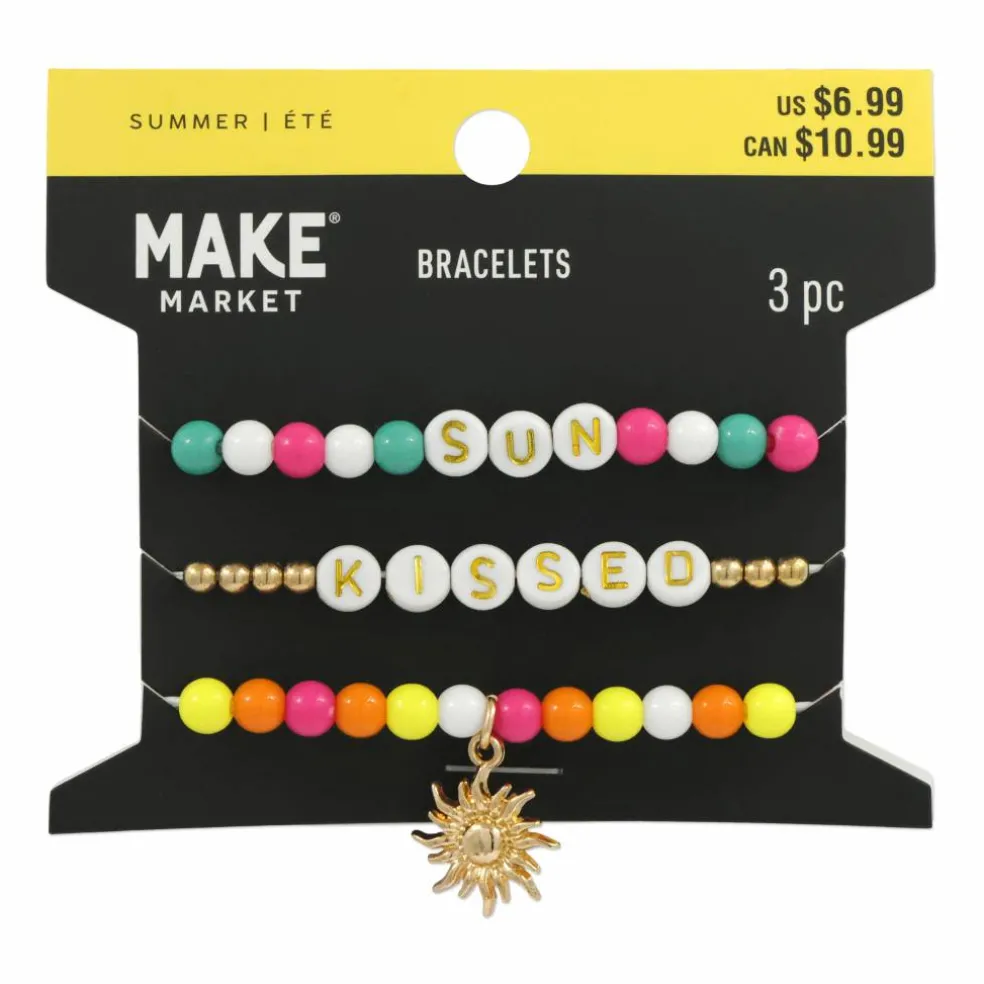 Summer Sun Kissed Beaded Bracelet Set by Make Market®