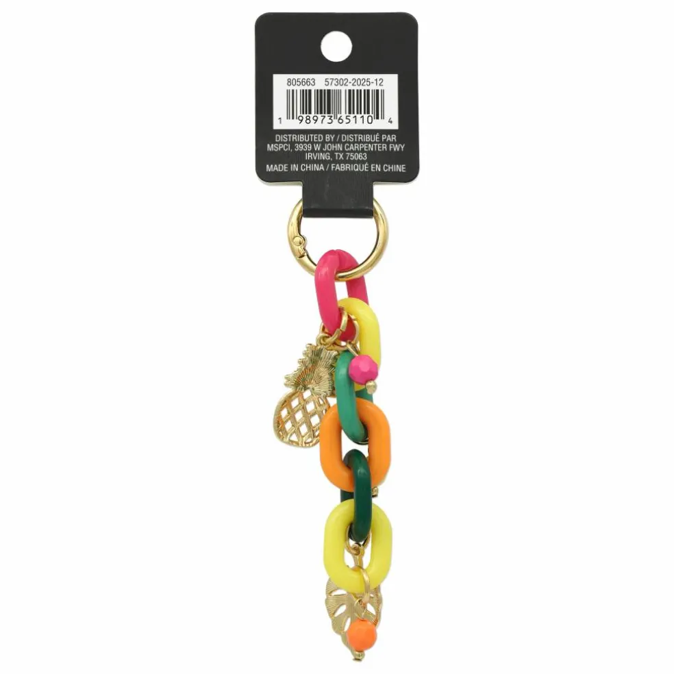 Summer Tropical Acrylic Chain Bag Charm by Make Market®