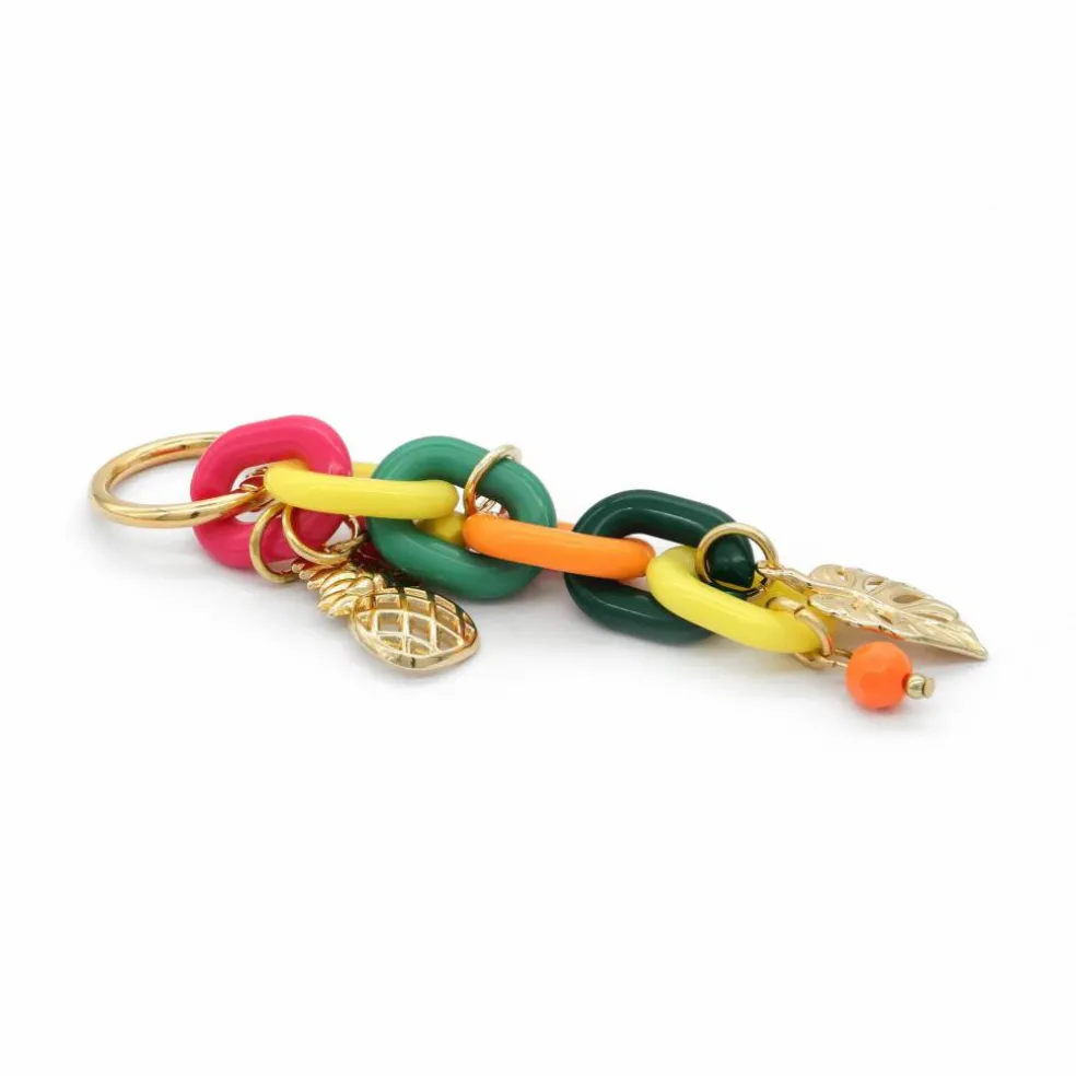Summer Tropical Acrylic Chain Bag Charm by Make Market®