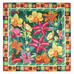 Summer Tropical Orchid & Lily Bandana by Make Market®