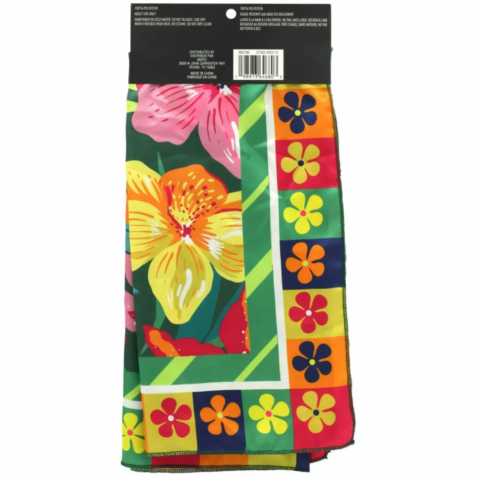 Summer Tropical Orchid & Lily Bandana by Make Market®